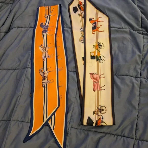 Set of two horse scarves polyester - Picture 10 of 10